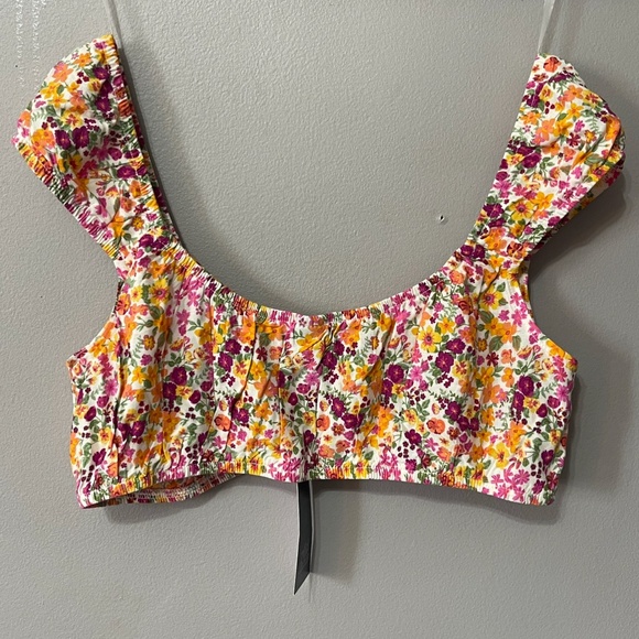 Wild Fable Floral Skirt Set - Pink and Orange - Picture 4 of 5